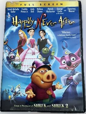 🔴Happily N'ever After Full Screen DVD Animated Comedy Movie Night